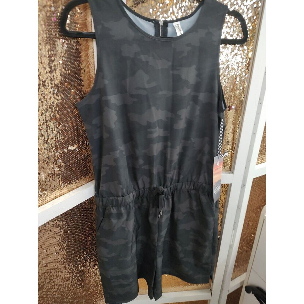Kyodan Outdoor Camo Print Short Romper New - Picture 7 of 16